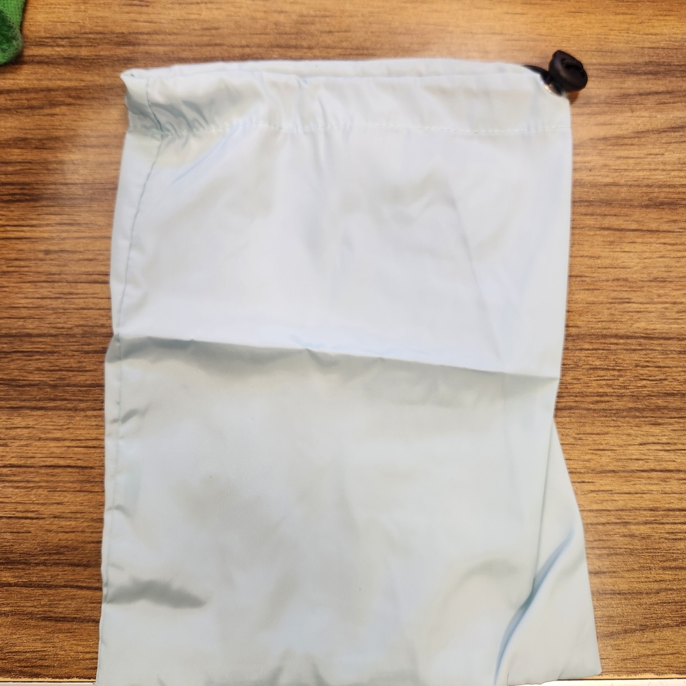 Light Blue and Gray Windbreaker Jacket - Picture 3 of 4